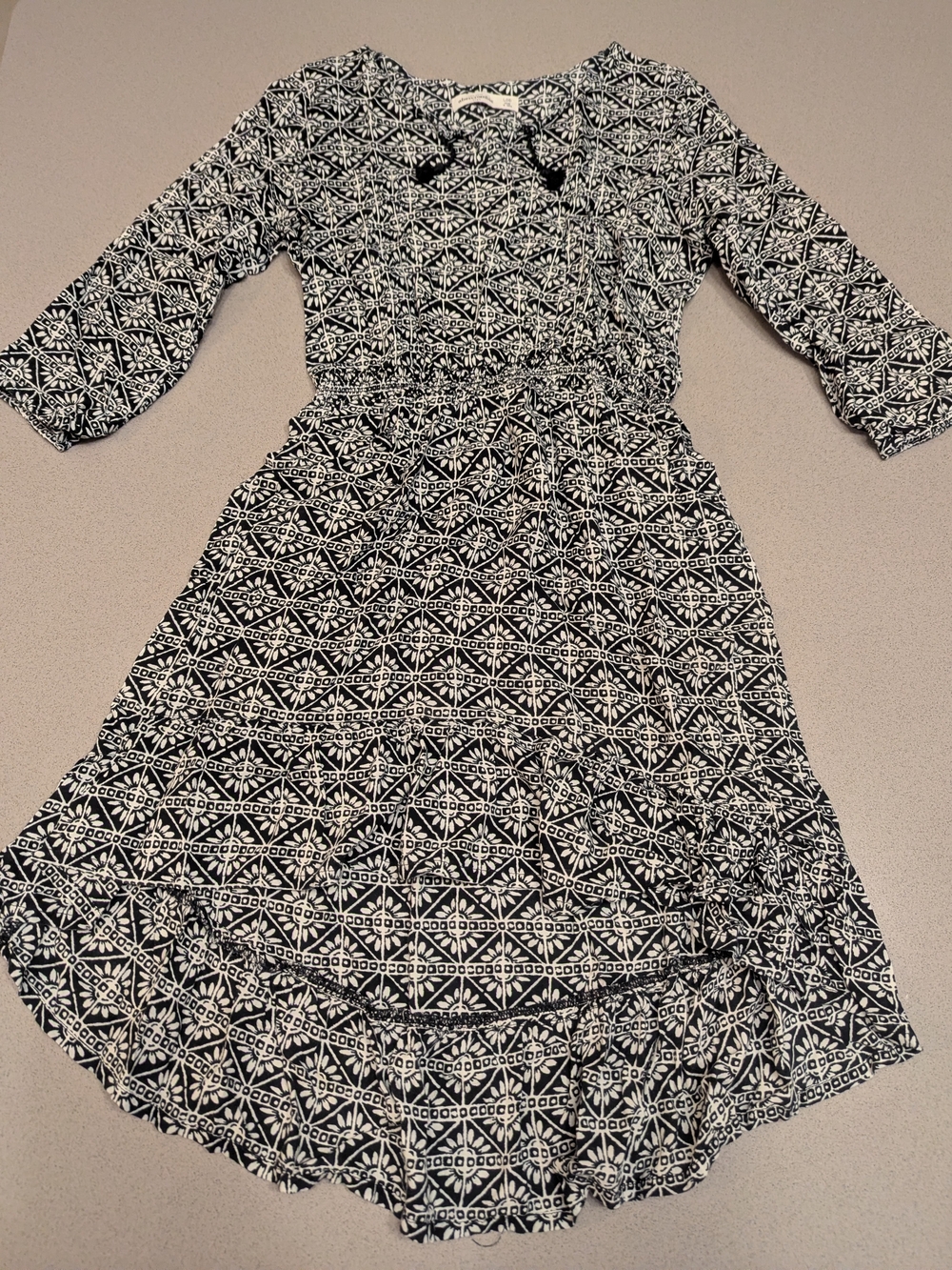Abercrombie & Fitch Black and White Girls' Dress